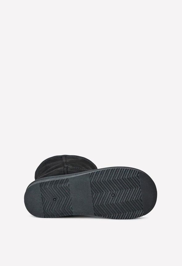 Classic Fuzzy Boot Black