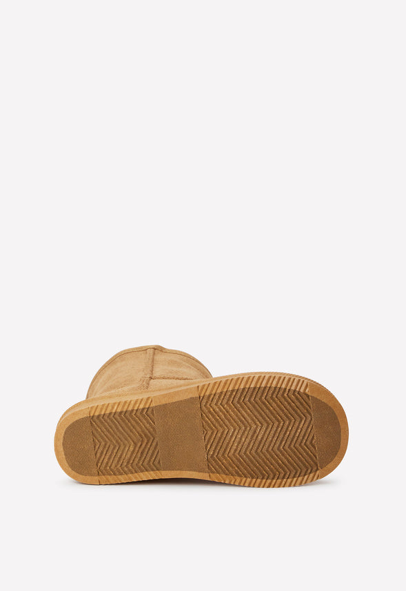 Classic Fuzzy Boot Tan
