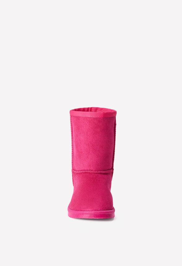 Classic Fuzzy Boot Hot Pink
