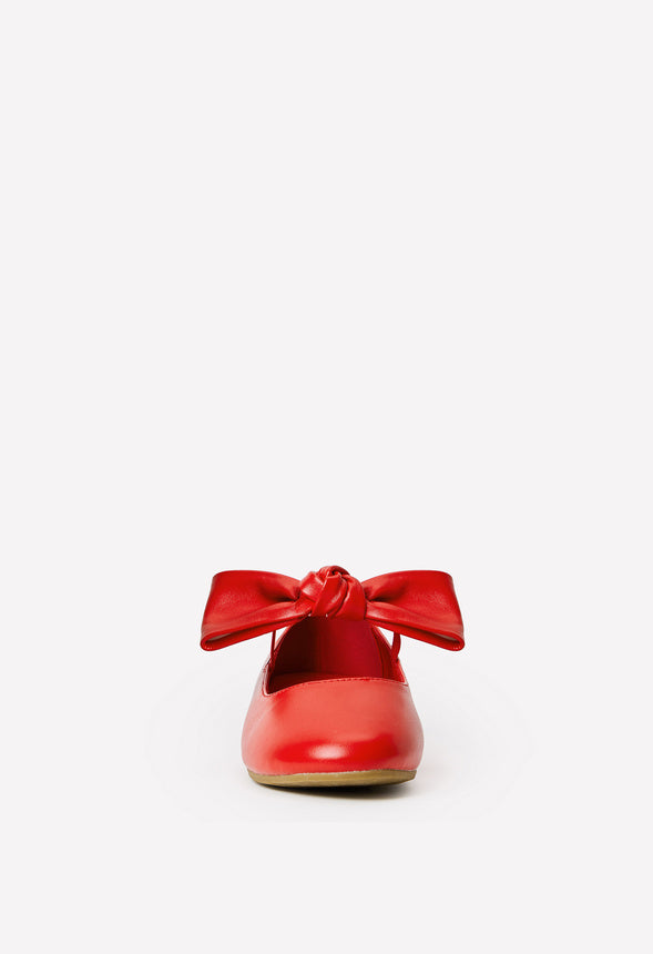 Bow Flat Red