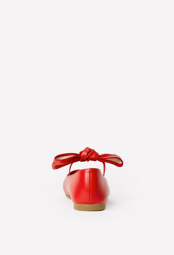 Bow Flat Red