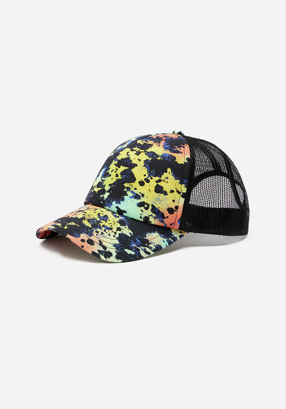 Tie Dye Trucker Hat Multi
