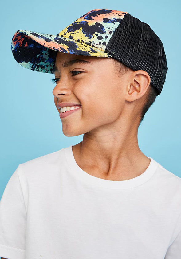 Tie Dye Trucker Hat Multi