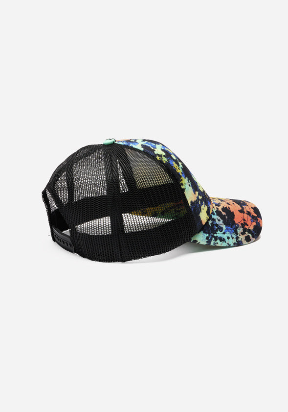 Tie Dye Trucker Hat Multi