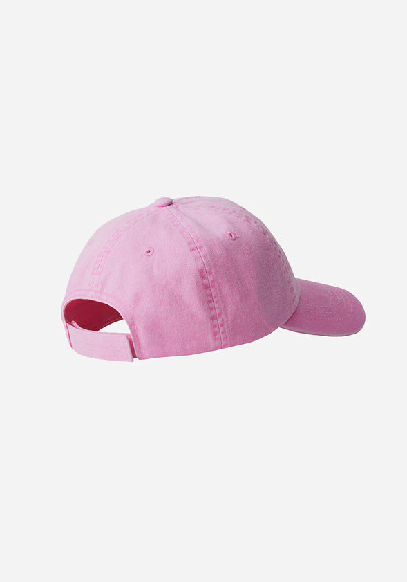 Washed Down Baseball Hat Pink