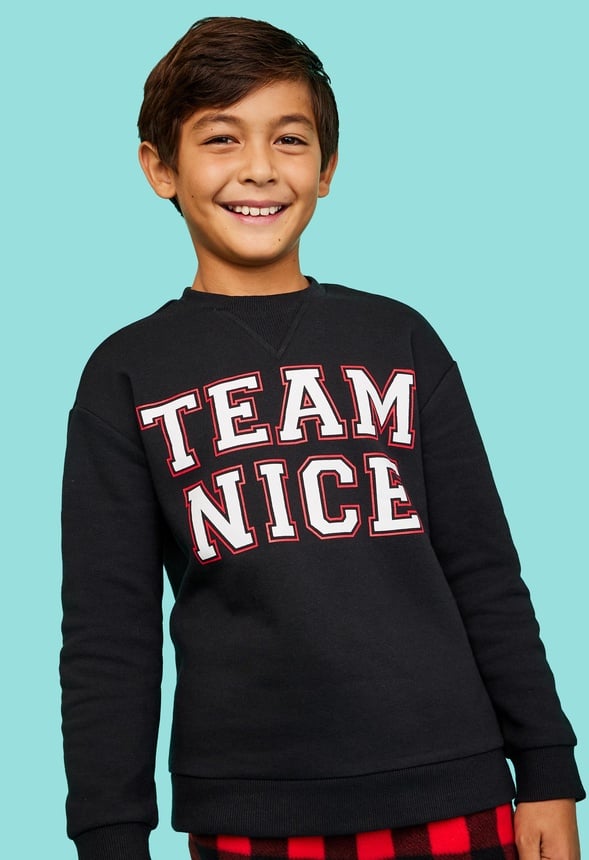 Team Nice Sweatshirt Black