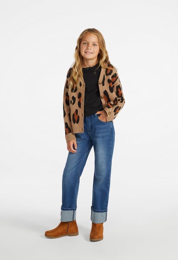 Oversized Sweater Cardigan Brown