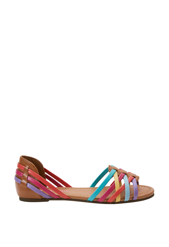 Rainbow Huarache Flat Multi