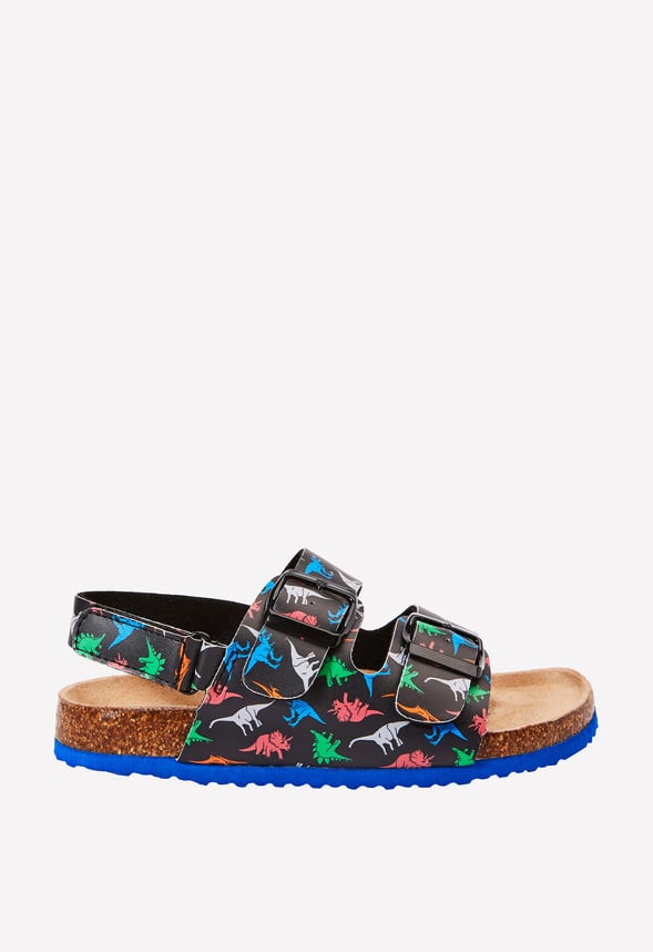 Dino Print Cork Sole Sandal Dino Multi