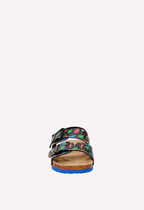 Dino Print Cork Sole Sandal Dino Multi