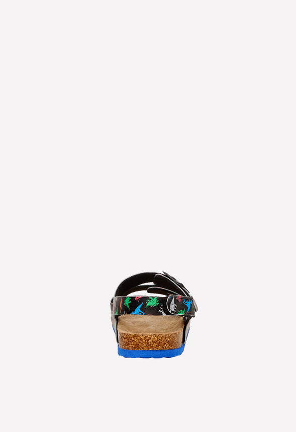 Dino Print Cork Sole Sandal Dino Multi