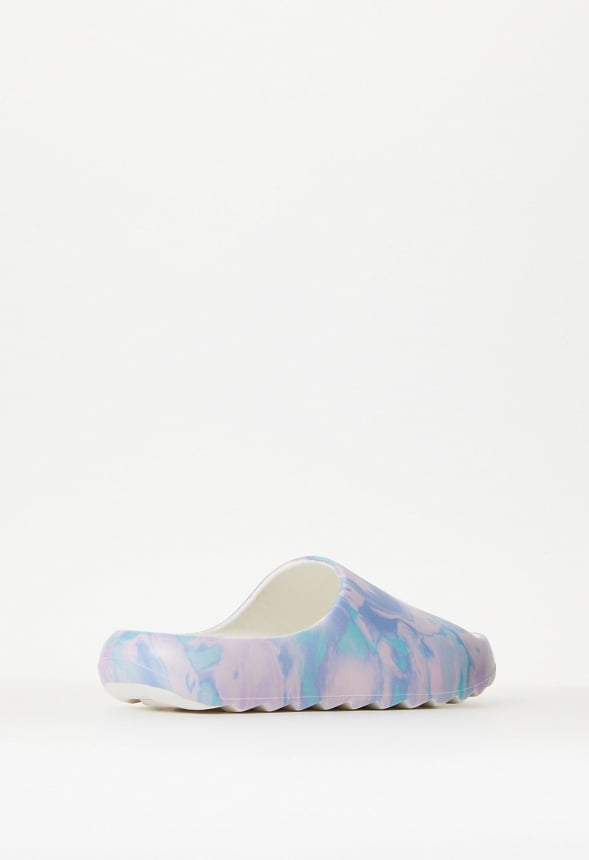 Tie Dye Pillow Slide Multi