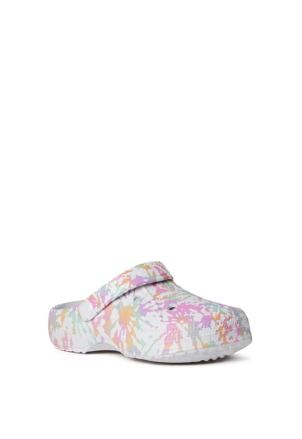 Multi Tie Dye Clog Multi