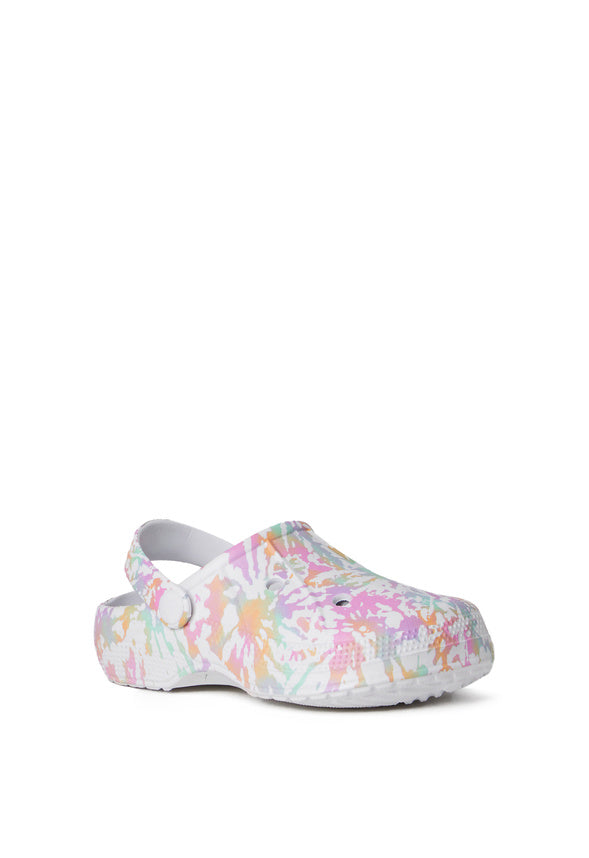 Multi Tie Dye Clog Multi
