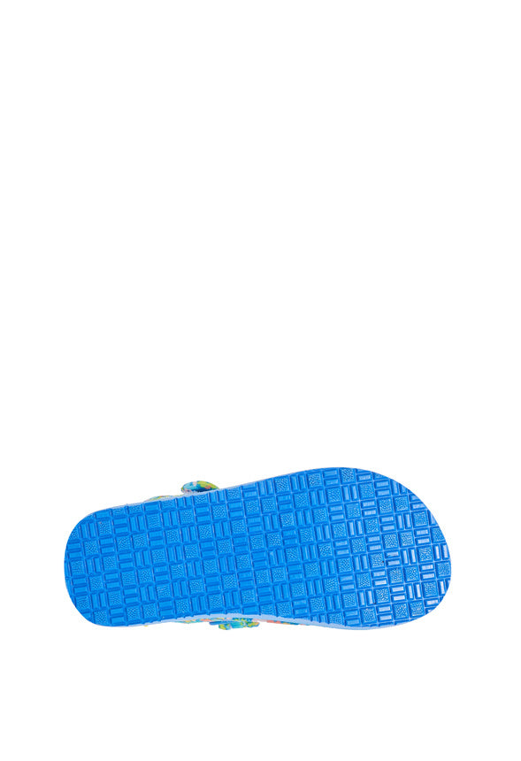 Floral Adventure Sandal Blue Floral