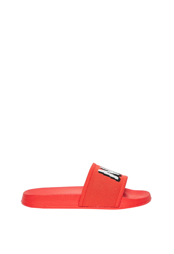 Nope Knit Slide Red