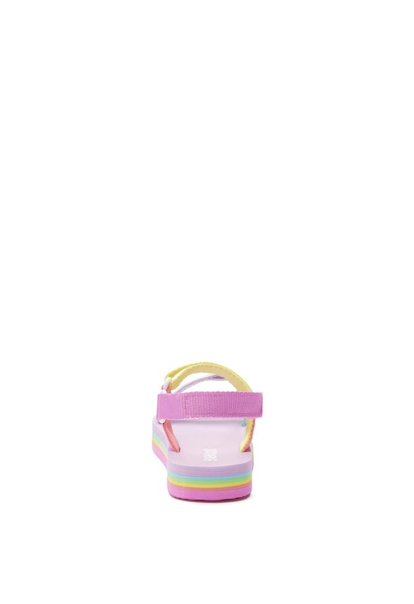 Rainbow Platform Active Strap Sandal Multi