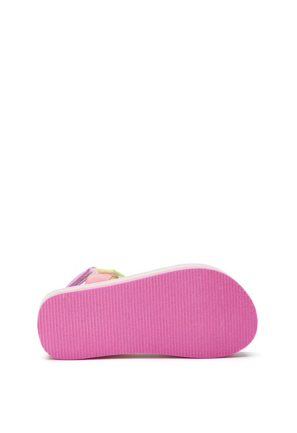 Rainbow Platform Active Strap Sandal Multi