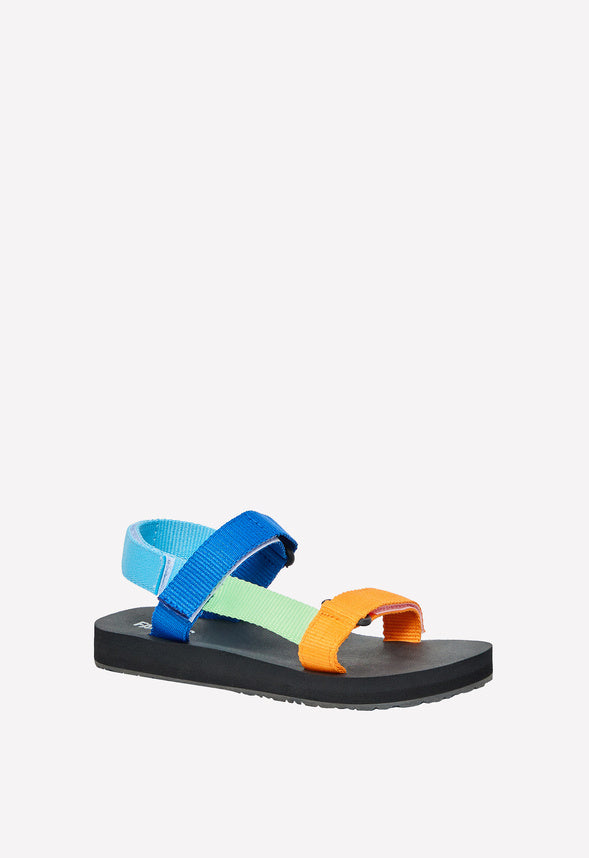 Colorblock Active Strap Sandal Multi