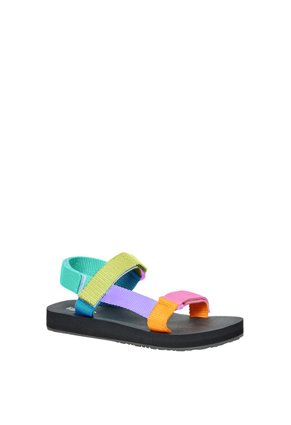 Colorblock Active Strap Sandal Multi