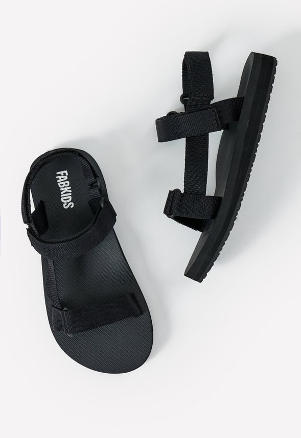 Active Strap Sandal Black