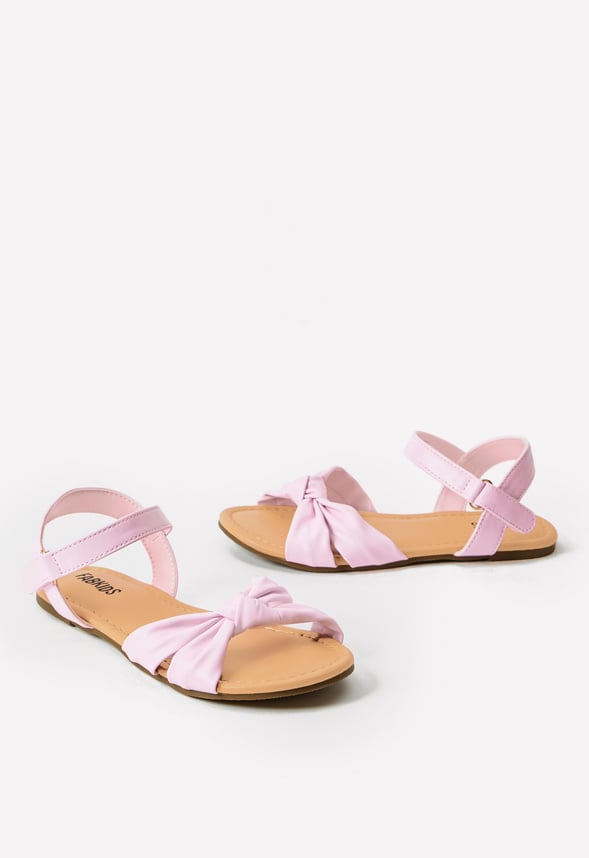Knot Strap Sandal Pink