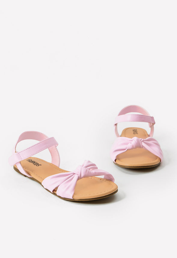 Knot Strap Sandal Pink