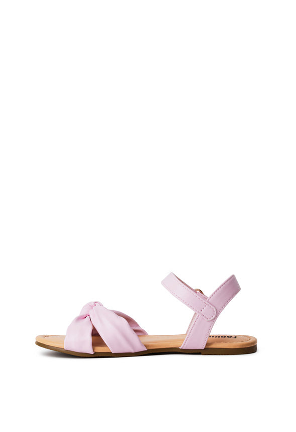 Knot Strap Sandal Pink