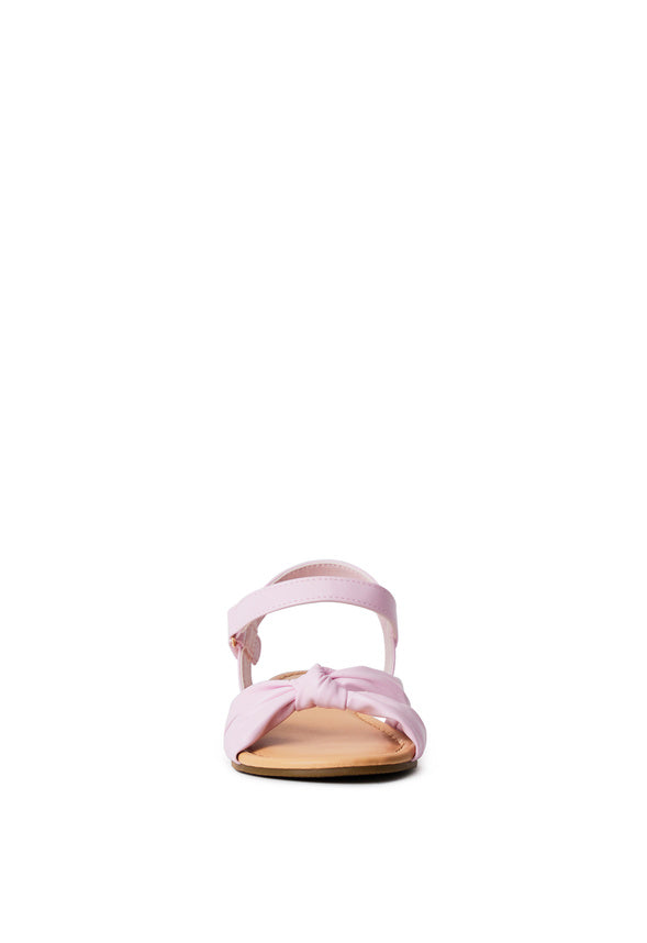 Knot Strap Sandal Pink