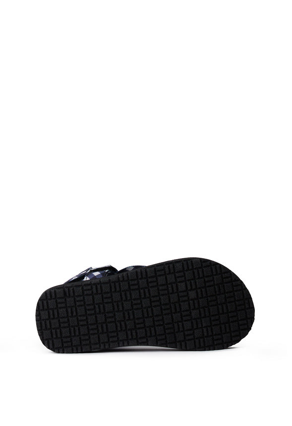 Gingham Active Strap Sandal Gingham
