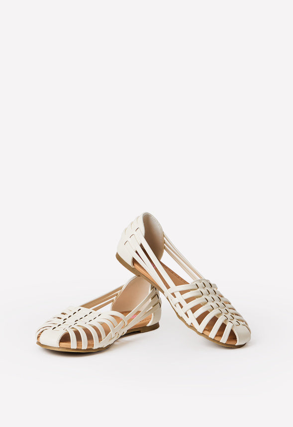 Huarache Flat White