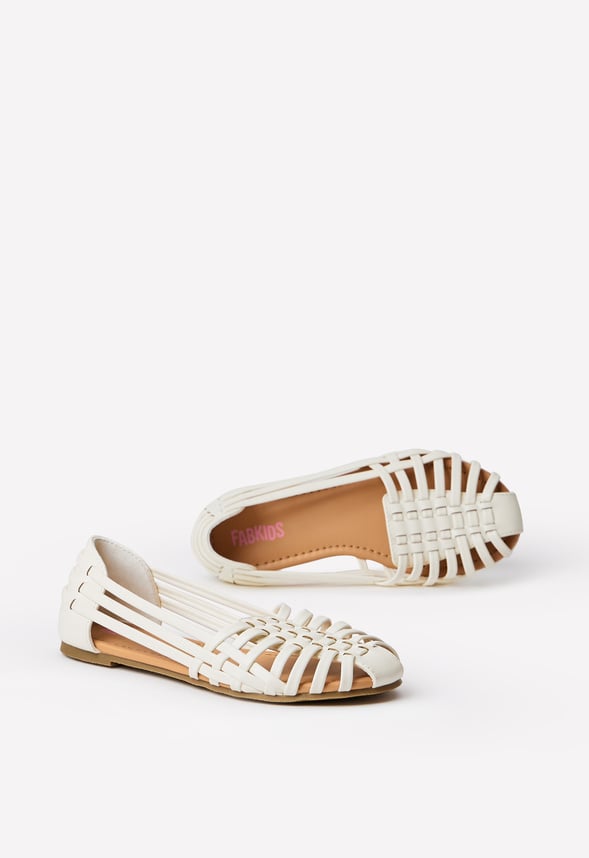 Huarache Flat White