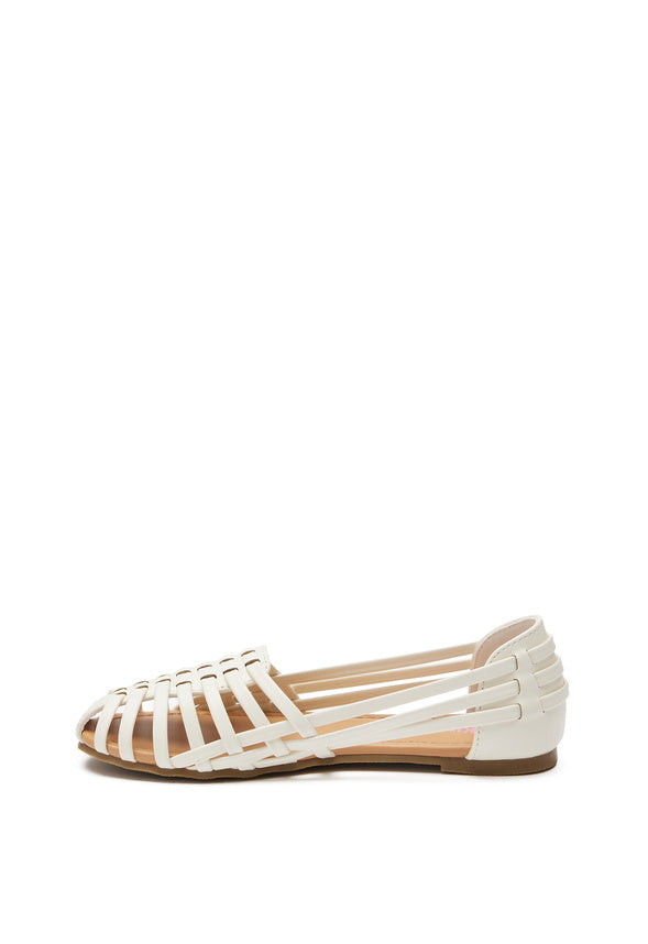 Huarache Flat White