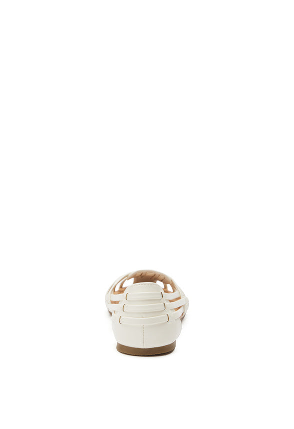 Huarache Flat White
