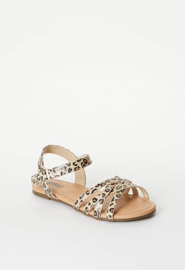 Multi Cross Sandal Leopard