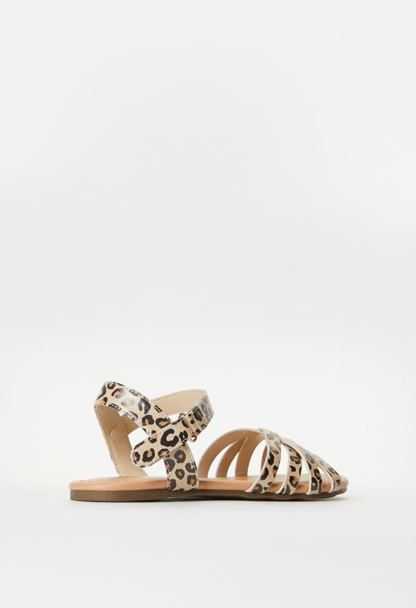 Multi Cross Sandal Leopard
