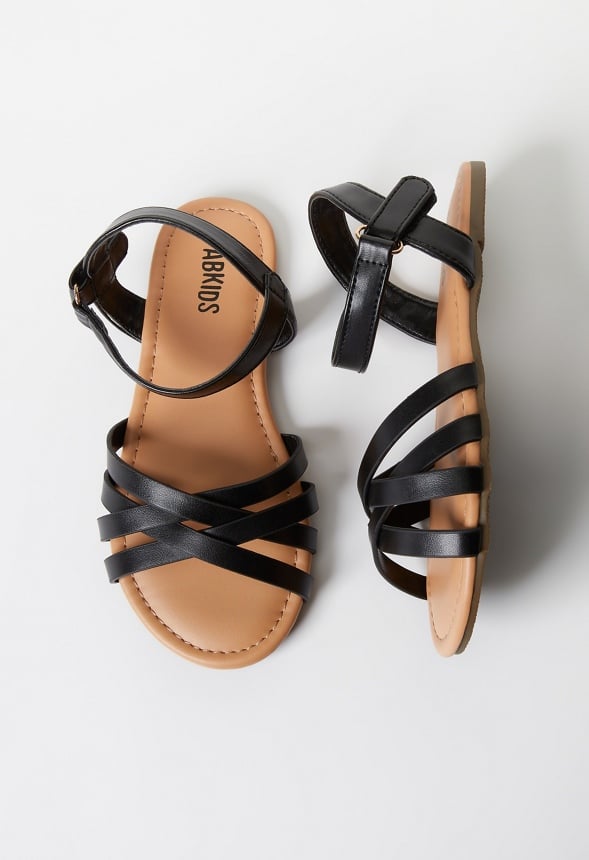 Multi Cross Sandal Black