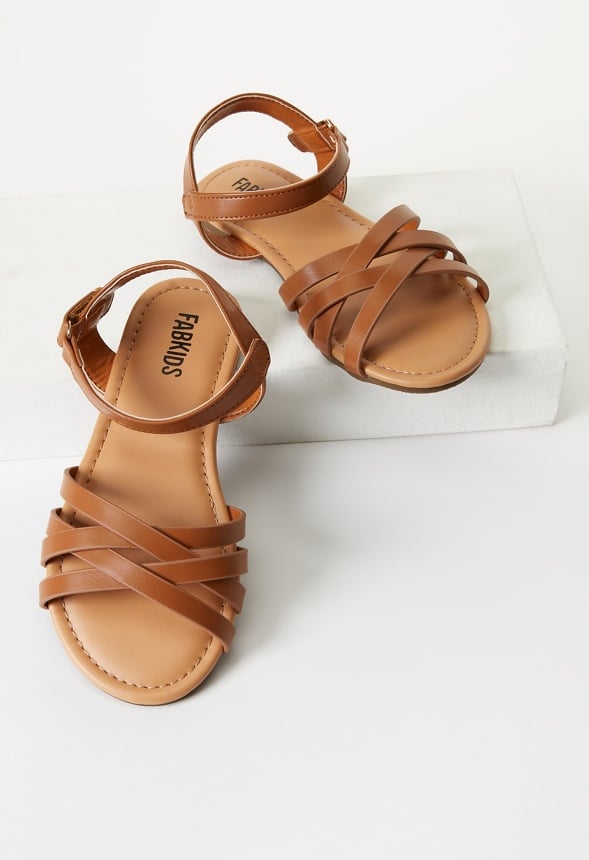Multi Cross Sandal Brown