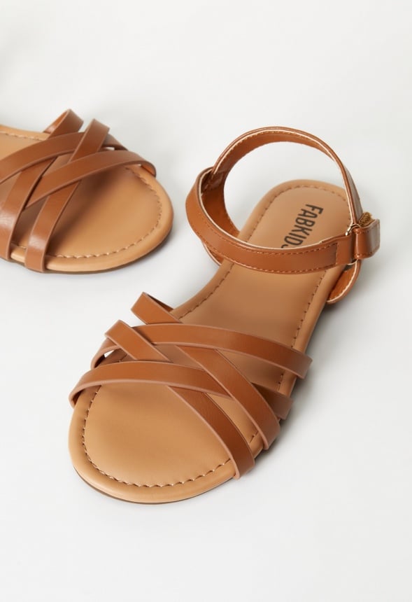 Multi Cross Sandal Brown