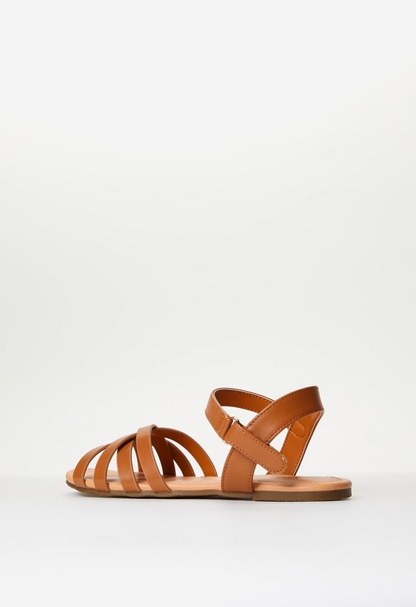 Multi Cross Sandal Brown