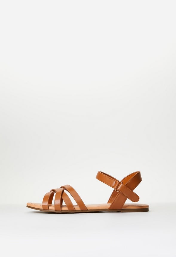 Multi Cross Sandal Brown