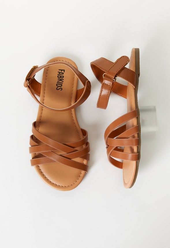 Multi Cross Sandal Brown