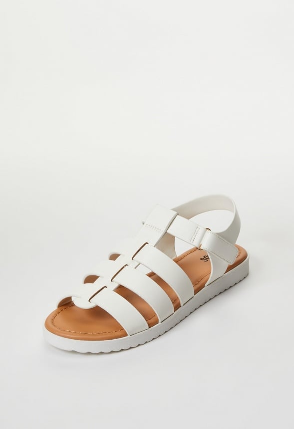 Tracksole Fisherman Sandal White