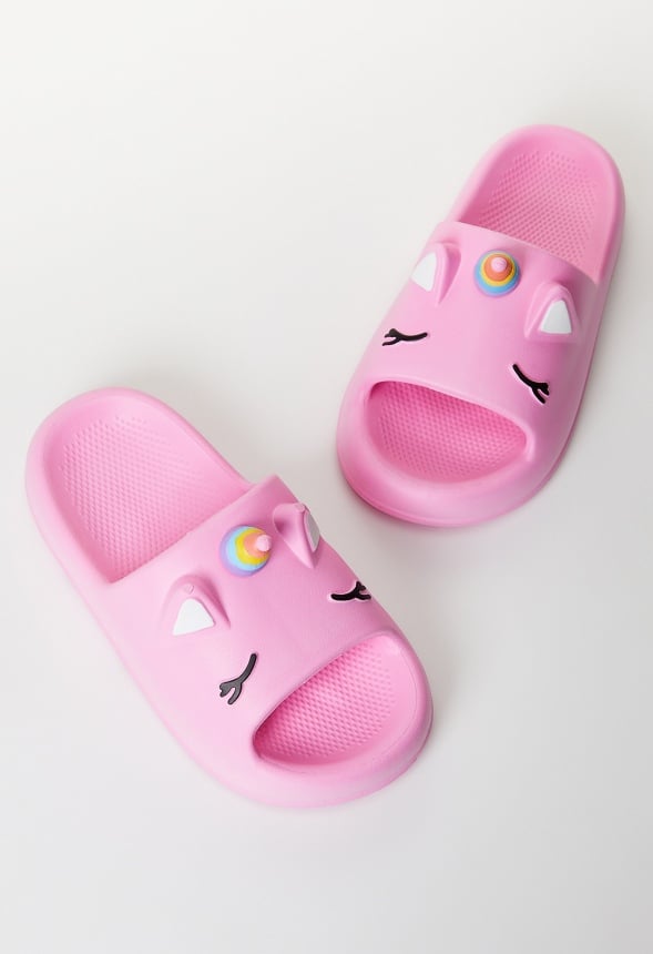 Unicorn Pillow Slide Pink
