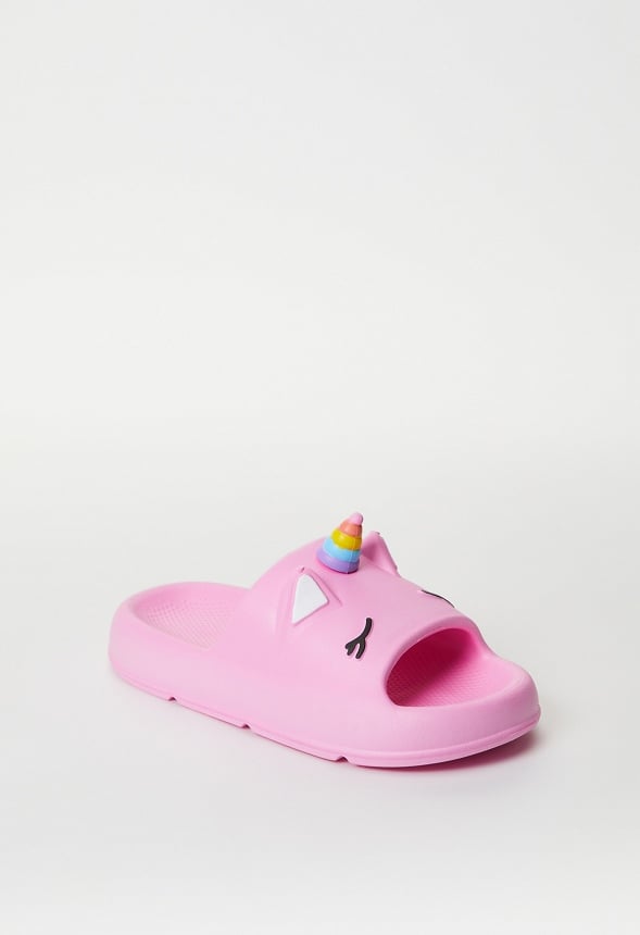 Unicorn Pillow Slide Pink