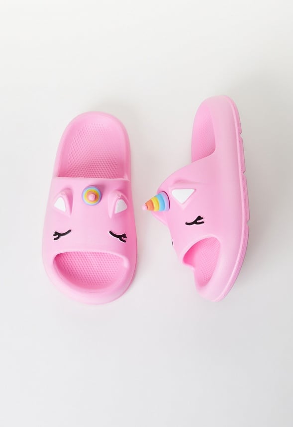 Unicorn Pillow Slide Pink