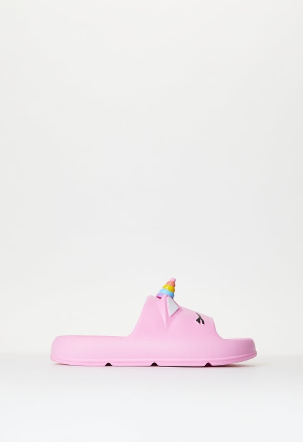 Unicorn Pillow Slide Pink