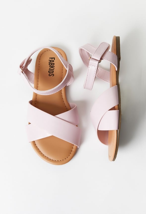 Criss Cross Sandal Pink