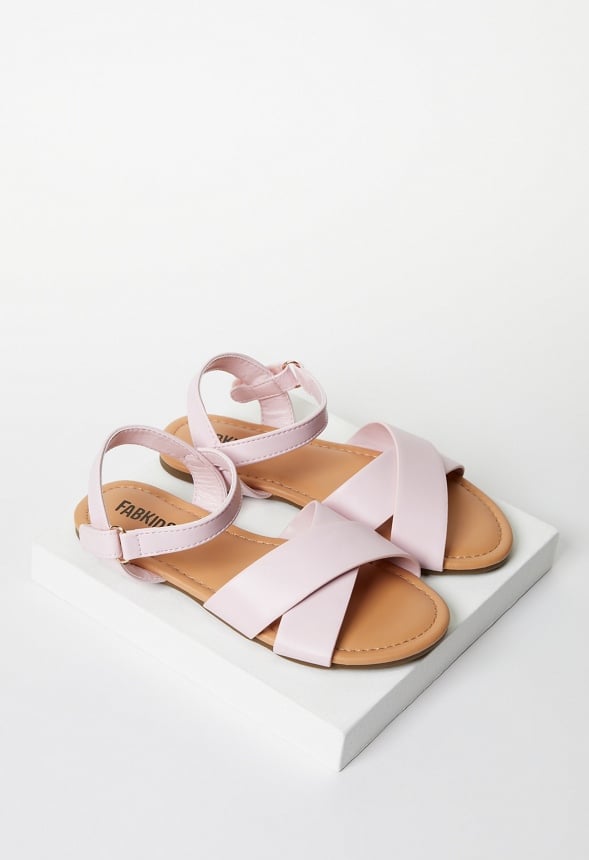 Criss Cross Sandal Pink