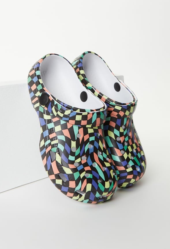 Rubber Clog Black Multi
